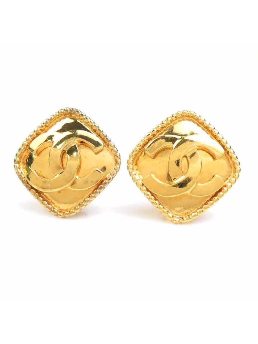 Chanel Earrings CC Logo